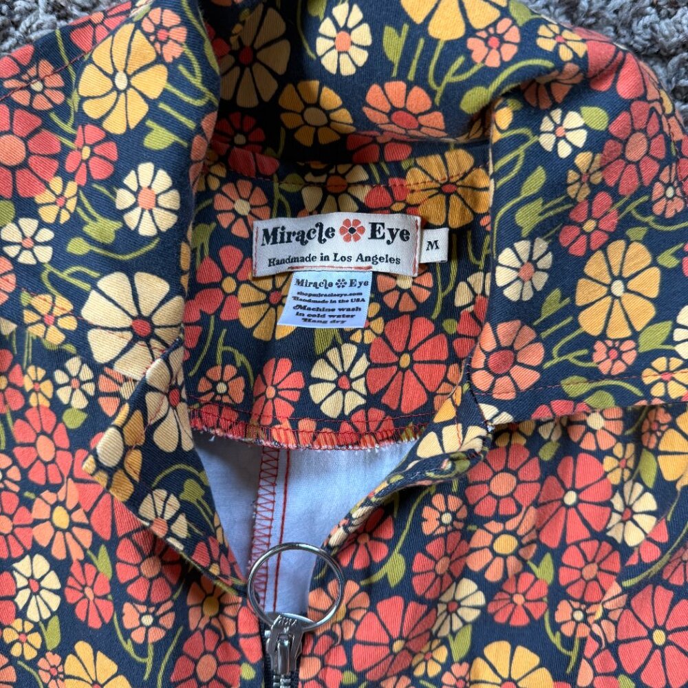 Miracle Eye "The Marigold Romper" Size Medium - Picture 3 of 4
